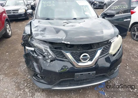 2015 Nissan Rogue Sl из США, поврежденный, VIN 5N1AT2MV2FC778431